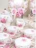 24 pieces Porcelain Tea Set for 6 Person With Gift Box